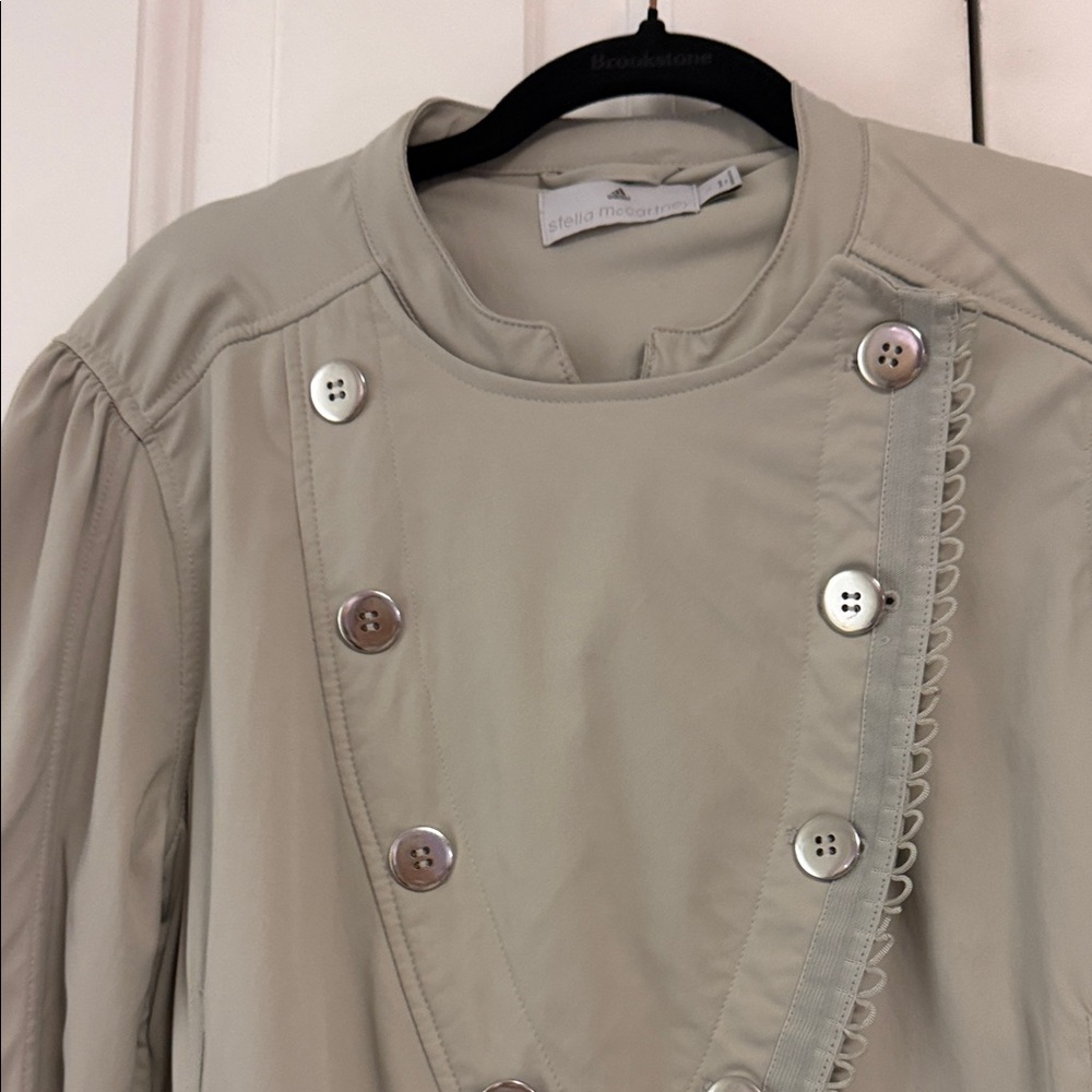 Stella McCartney Beige Asymmetrical Blazer - Picture 3 of 6